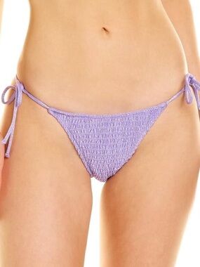 LSpace Shimmer Purple Aubree Bitsy Bikini Bottom